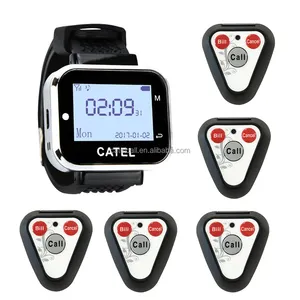 CATEL CTW06 Guest Waiter Watch Pager/calling System For Restaurant Wireless