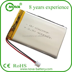 Лучшая цена от производителя 606090 806090 906090 3,7 v 4000mah 5000mah 6000mah литий-полимерный аккумулятор для внешнего аккумулятора