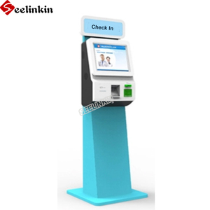 Quiosco con pantalla táctil biométrica, Monitor de estación de carga, máquina <span class=keywords><strong>Atm</strong></span>, doble pantalla - Product Image 4