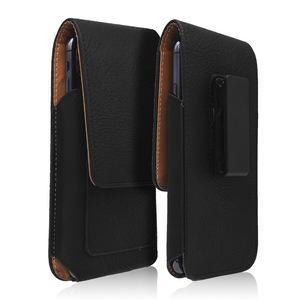 Pochette en cuir pour <span class=keywords><strong>téléphone</strong></span> portable, sac banane pour activités de plein air, randonnée, camping, escalade, <span class=keywords><strong>étui</strong></span> de <span class=keywords><strong>ceinture</strong></span> avec fentes pour cartes - Product Image 6