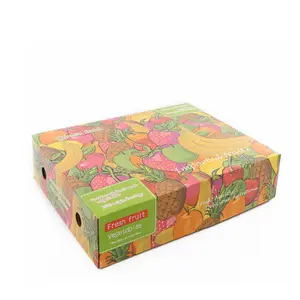 Custom Empty Banana Cardboard Boxes For Bananas