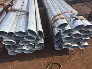 Ống Thép Carbon Hình Bầu Dục Mạ Kẽm Trước Ống Sắt Nội Thất - Product Image 5