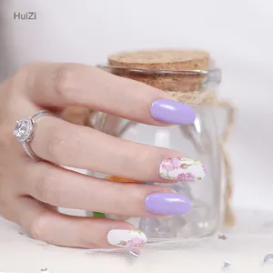 2024 adesivos autoadesivos para esmalte Huizi envoltórios para unhas femininas nail art