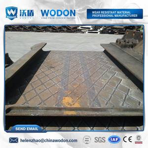 Plancha antidesgaste bimetalica modelo 12+8 arco submerso 2.1*3.5 - Product Image 1