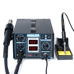 YIHUA 706 2in1 gebläse professionelle heißer luft wärme gun lötkolben rework station - Product Image 2
