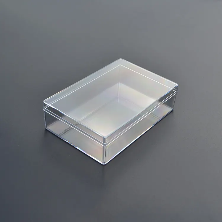 नई स्पष्ट प्लास्टिक पैकेजिंग बॉक्स कस्टम स्पष्ट प्लास्टिक बॉक्स भंडारण बॉक्स