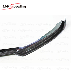 Lame de pare-choc avant en FIBER de carbone, accessoire pour voiture, AUDI A4L B8, bmw 2009 — 2012, - Product Image 5