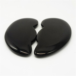 Piedra Gua Sha <span class=keywords><strong>de</strong></span> Obsidiana Negra Natural, Herramienta <span class=keywords><strong>de</strong></span> Masaje para Desintoxicación y Limpieza <span class=keywords><strong>de</strong></span> Energía Negativa, Raspador Facial Profesional para Lifting <span class=keywords><strong>SPA</strong></span> - Product Image 2