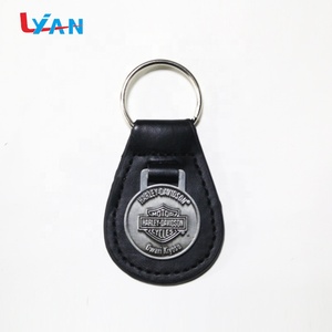 Genuine Leather Custom Keychain with Car Logo Premium Promotional Keyring & Carabiner