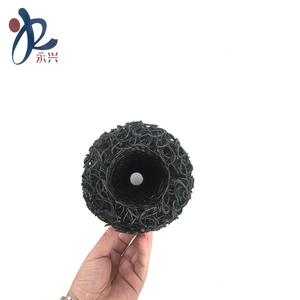 Costruzione di drenaggio dell'acqua vergine HDPE 3D circolare in plastica fosso cieco/tubo di drenaggio per la conservazione del suolo - Product Image 4