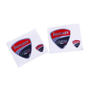 <span class=keywords><strong>Autocollant</strong></span> décoratif personnalisé pour carrosserie de <span class=keywords><strong>moto</strong></span>, découpe sur mesure, logo de marque - Product Image 1