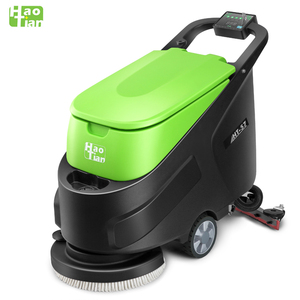 Haotian Pin sàn máy giặt HT-57 Scrubber khô đi bộ phía sau Scrubber Máy sấy sàn quét điện cung cấp 400W 170 - Product Image 1