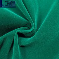 Tissu en velours floqué 100 % polyester F6286 fabriqué à Taïwan, 141 g/m², poids moyen, tissé, couleur personnalisée, pour décoration intérieure, ameublement et jouets