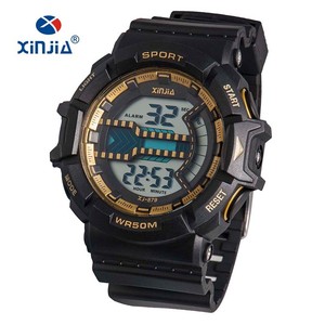 <span class=keywords><strong>Orologi</strong></span> da <span class=keywords><strong>Uomo</strong></span> XINJIA, Nuovo Design, Orologio Digitale LED Impermeabile, Tutto Nero, Orologio Sportivo da <span class=keywords><strong>Uomo</strong></span>, Relogio Masculino - Product Image 5