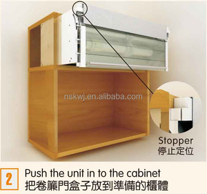 <span class=keywords><strong>Volet</strong></span> roulant en aluminium pour armoires de cuisine et de bureau - Product Image 3