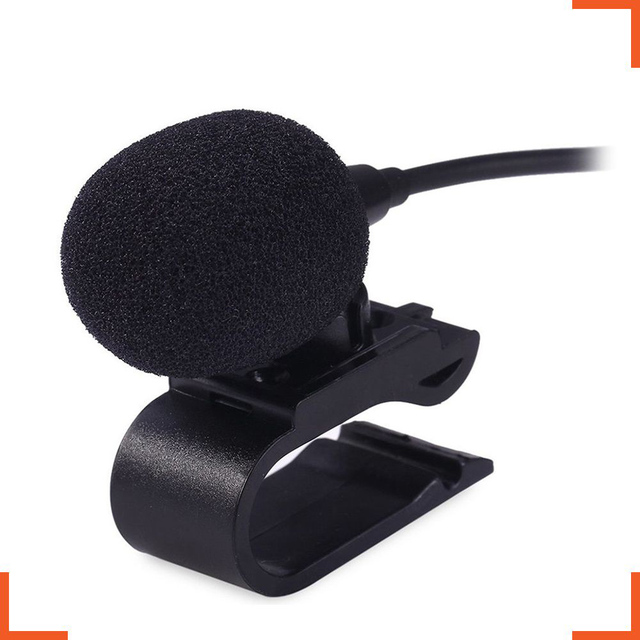 Professionals Car Audio Microphone 3.5mm Jack Plug Mic Stereo Mini Wired External Microphone for Auto DVD Radio 3m Long