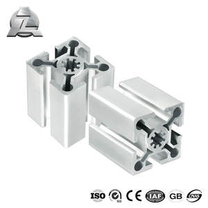 Système de charpente modulaire à rainures <span class=keywords><strong>en</strong></span> <span class=keywords><strong>T</strong></span> <span class=keywords><strong>Profilé</strong></span> <span class=keywords><strong>en</strong></span> aluminium <span class=keywords><strong>50x50</strong></span> - Product Image 2