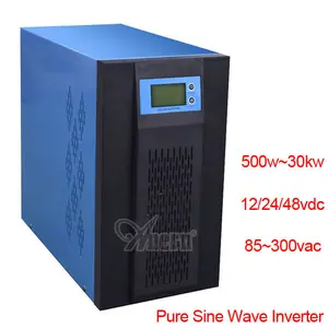 DC ad AC Power Inverter 1000 w 2000 w 3000 w 4000 w 5000 w 6000 w Hybrid solar puro inverter a onda sinusoidale