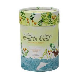 กล่องกระดาษห่อของขวัญพร้อมหูหิ้ว,พิมพ์สีสวยของขวัญกล่องชากลมพร้อมปั๊มทรงกระบอก - Product Image 3