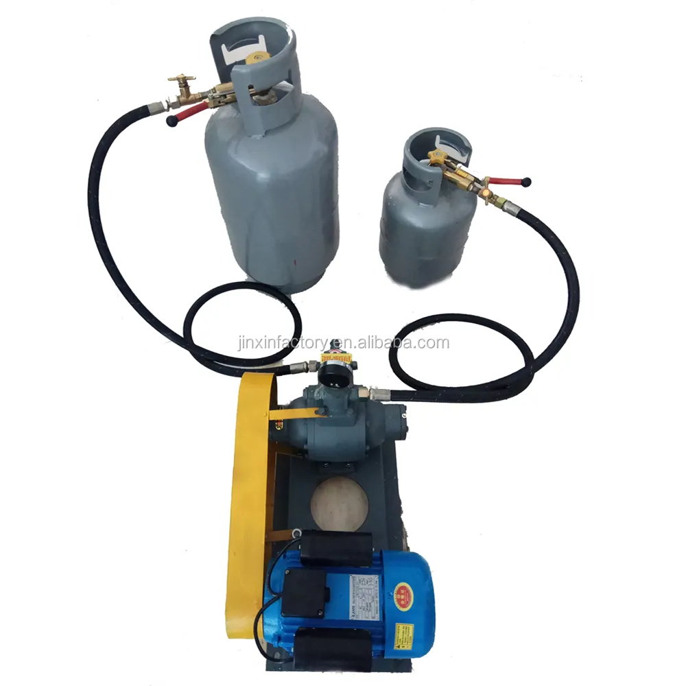 LPG gaz Pompası motor olmadan Yüksek basınçlı hava tahrikli LPG gaz transfer pompası