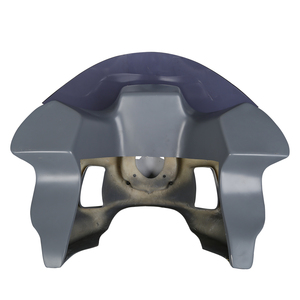 Kit de montage de phare, pare-brise et carénage supérieur XINMATUO XF2906E07 7 pouces pour Harley Dyna Low <span class=keywords><strong>Rider</strong></span> - Product Image 2