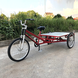 Tricycle à plateau ESTER, tricycle à plateau, pousse-pousse - Product Image 1