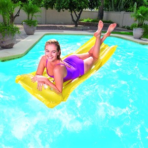 Colchoneta Flotante Transparente Deluxe Comfort Inflable Bestway 44013 para <span class=keywords><strong>Piscina</strong></span> - Product Image 5