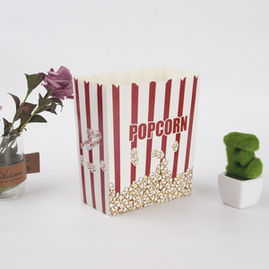 Custom Food Paper Bags Wholesale Printed Popcorn Boxes