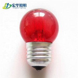 G40 15 w Màu đỏ Màu Xanh màu xanh lá cây mờ edison phong cách sợi đốt bóng đèn trang trí - Product Image 2