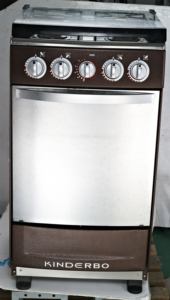 20 pollici 50x50cm 4 bruciatore coperchio in vetro free-standing fornello a gas con forno - Product Image 3