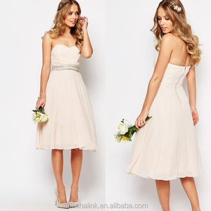 OEM abiti <span class=keywords><strong>da</strong></span> ballo <span class=keywords><strong>da</strong></span> <span class=keywords><strong>sposa</strong></span> più venduti <span class=keywords><strong>abito</strong></span> <span class=keywords><strong>midi</strong></span> <span class=keywords><strong>da</strong></span> donna elegante rosa - Product Image 5