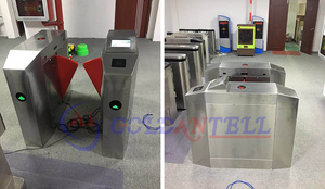 Tornello a Barriera Ottica ad Alta Velocità con Lettore Biometrico NFC QR Anti-intrusione per <span class=keywords><strong>Metro</strong></span>, Aeroporti e Stazioni - Certificato CE - Product Image 6