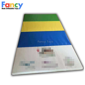 Alfombrilla de gimnasio inflable de material de PVC DWF, fundas para alfombrillas de gimnasio/alfombrilla de goma para pista de correr a la venta - Product Image 5