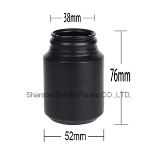 100cc Đen <span class=keywords><strong>PE</strong></span> chai nhựa với Dễ dàng-kéo Nắp kẹo container cho thuận tiện chọn và mòn-vẽ cap - Product Image 4