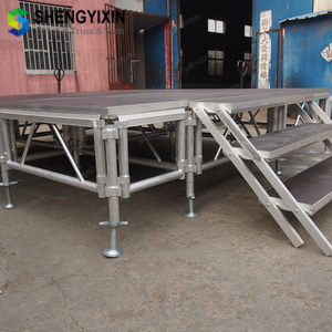 Chi phí thấp ngoài trời điều chỉnh Nhôm xách tay sân khấu nền tảng cho buổi hòa nhạc hiển thị tổ chức sự kiện - Product Image 2