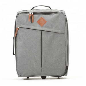Wholesale Fabric Trolley Bag <strong>Light</strong> <strong>Weight</strong> <strong>Luggage</strong> Bag Cheap Easy Carry on Duffel Bag Foldable Hand Trolley <strong>Luggage</strong> - Product Image 2