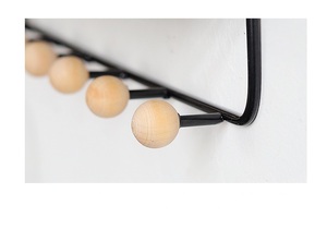 Moderne nordique blanc lot de 2 fil métallique étagère murale <span class=keywords><strong>lit</strong></span> étagères flottantes pour meubles de salon décoration de la maison - Product Image 6