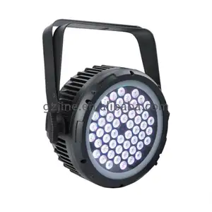2017 waterproof led par can lights 54x3 rgbw for outdoor