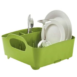 corner plastic dish drainer rack