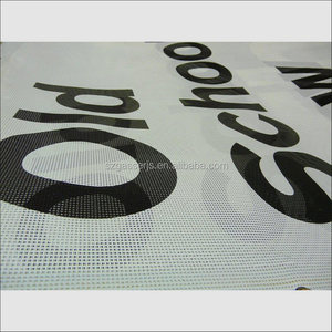 Gasser 100% poliéster reciclado tela banner tela de malla de impresión banner - Product Image 4