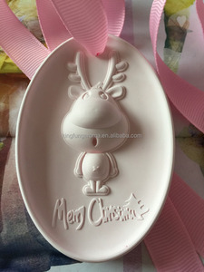 Nhà Máy Bán Chạy Giáng Sinh Gốm Hương Thơm Đá Mùi Hương Đá Hương Thơm Khuếch Tán Xe Ô Tô Không Khí Trong Lành Xe Làm Mát Không Khí Bán Buôn - Product Image 3