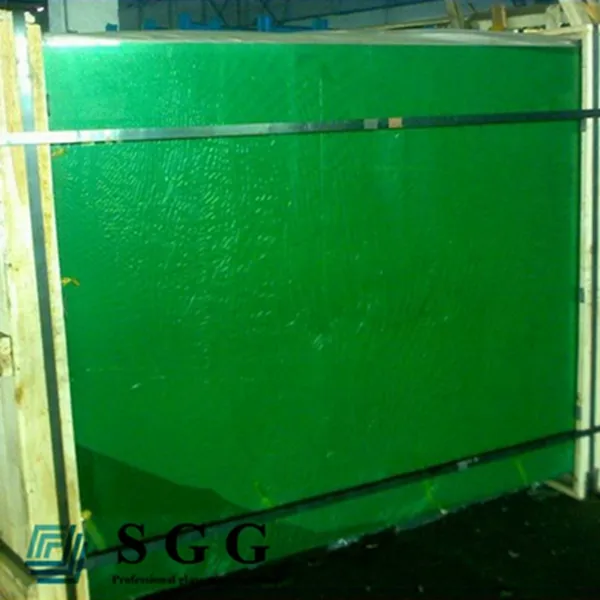 Высокое качество 6 мм темно-зеленый отражающее стекло лист