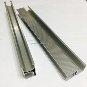 Bán buôn Chất lượng cao AL 6005-t5 Anodized nhôm năng lượng mặt trời hỗ trợ đường ray cài đặt nhanh chóng cho hệ thống lắp đặt bảng điều khiển năng lượng mặt trời - Product Image 5