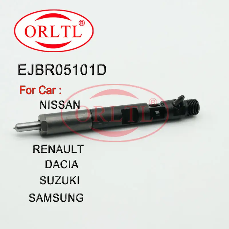 Rail d'injection de carburant, EJBR05101D (8200676774), injecteur R05101D 5101D, pour RENAULT Clio III, 1,5l, dCI (86bhp)