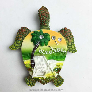 Aimant de réfrigérateur 3D <span class=keywords><strong>en</strong></span> forme de tortue, souvenir de Bulgarie, <span class=keywords><strong>prix</strong></span> bas, fabrication <span class=keywords><strong>en</strong></span> usine - Product Image 1