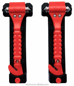 Martillo de la seguridad del coche, herramienta de escape de emergencia con cortador de cinturón y ventana, ahorro de la vida - Product Image 1