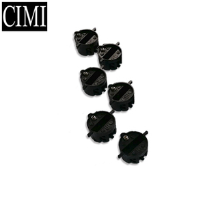 Juego de Tapones para Aletas de Surf, Compatibles con Tablas de Surf de 6 Aletas, Tipo Dual Tab, Estándar, 7 Días, SIN LOGO/CUSTOM, Unisex, 30081, Negro, <span class=keywords><strong>CIMI</strong></span> - Product Image 3