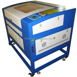 signs tech 6040 60w co2 laser cutting machine price cheap with aluminium knife table