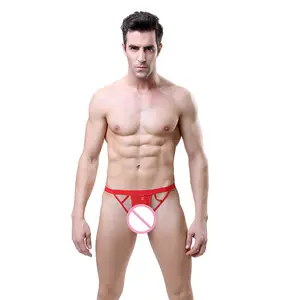 סקסי הלבשה תחתונה Mens Thong תחתוני חתיכה אחת הומו ביקיני פיג