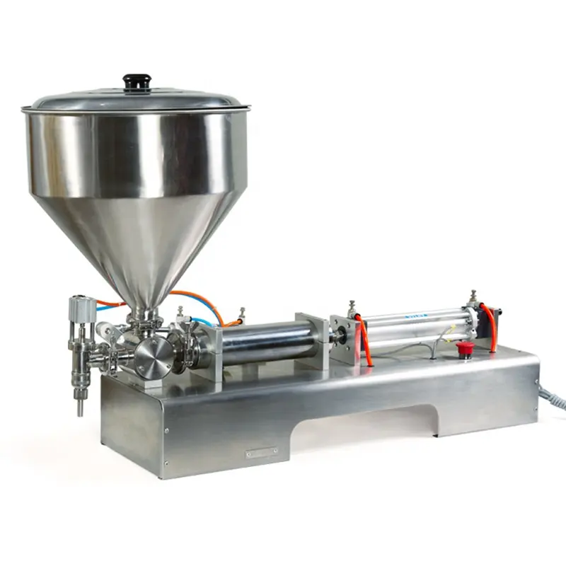 Manual liquid paste cream filling machine and pneumatic small bottle paste liquid filling machine